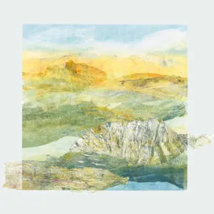 Adele Burdon. Golden Hue 50 x 50 cm