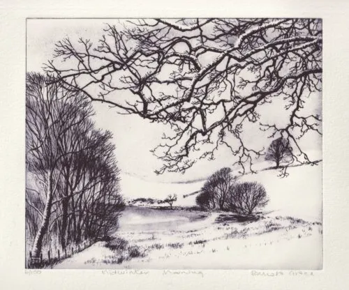 Pamela Grace print 'Midwinter Morning'