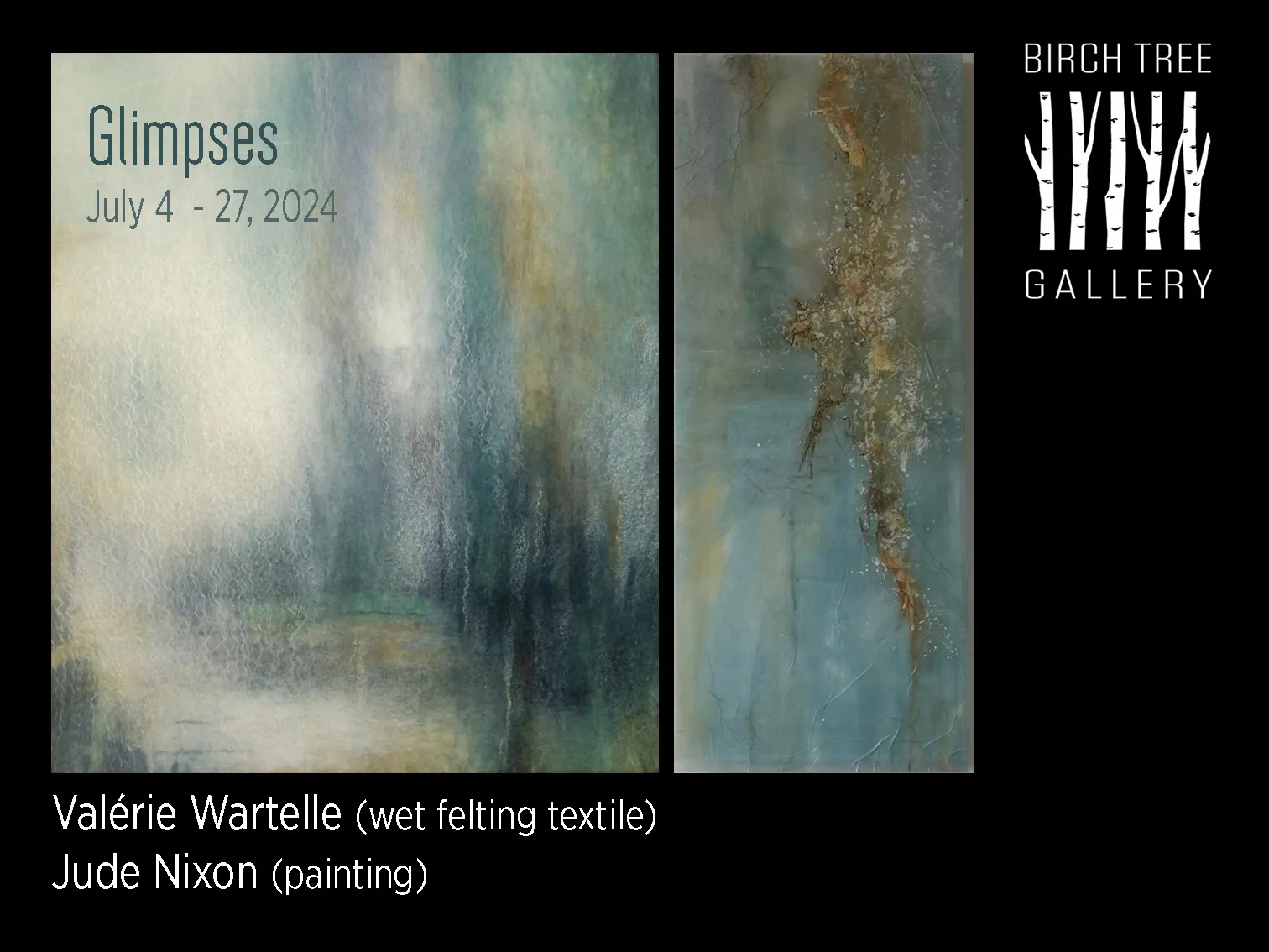 Exhibition 'Glimpses' - digital ad