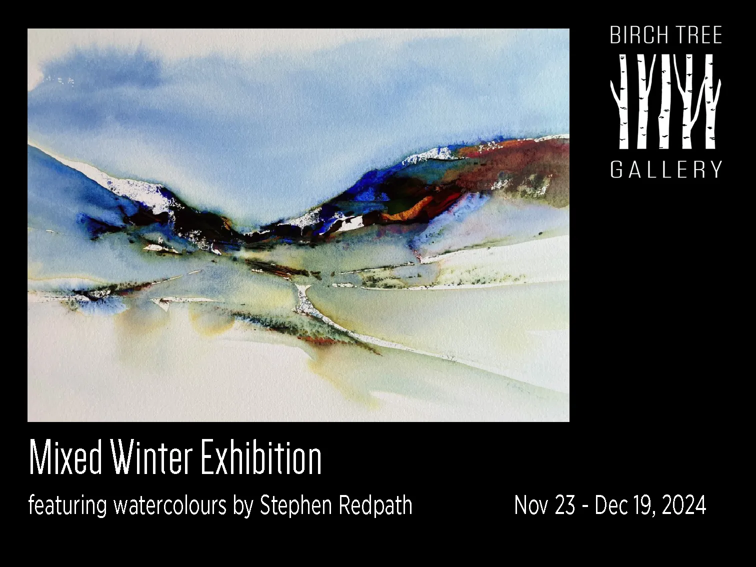2024 Mixed Winter exhibition - digital ad