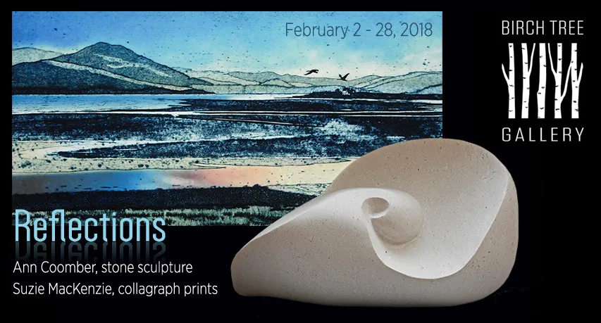 Birch Tree Gallery. Exhibition 'Reflections' February 2018