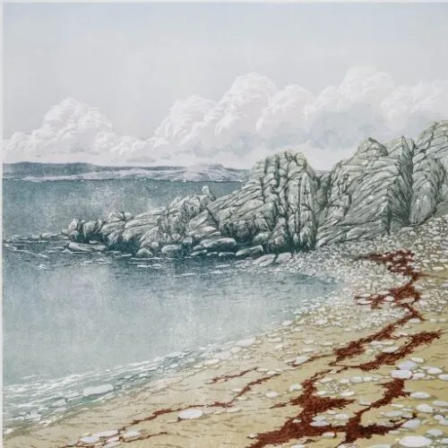 Carrick Coast (Linocut - 340 x 515 mm) 1