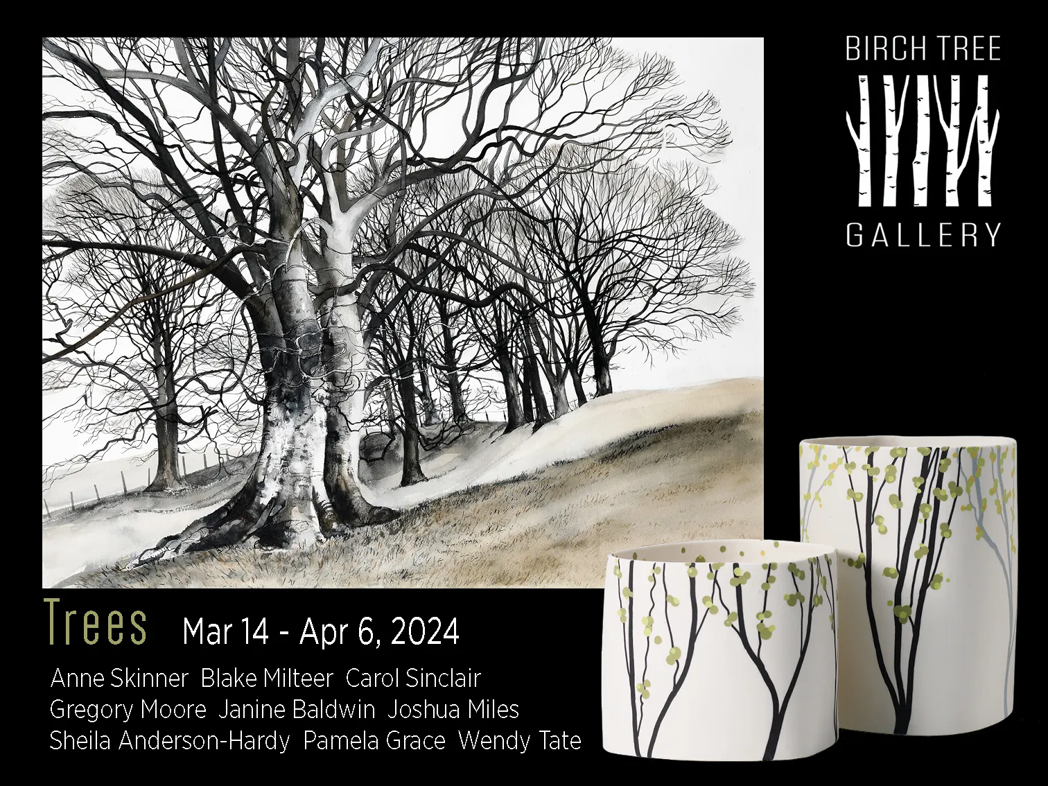 Exhibition 'Trees' - digital ad