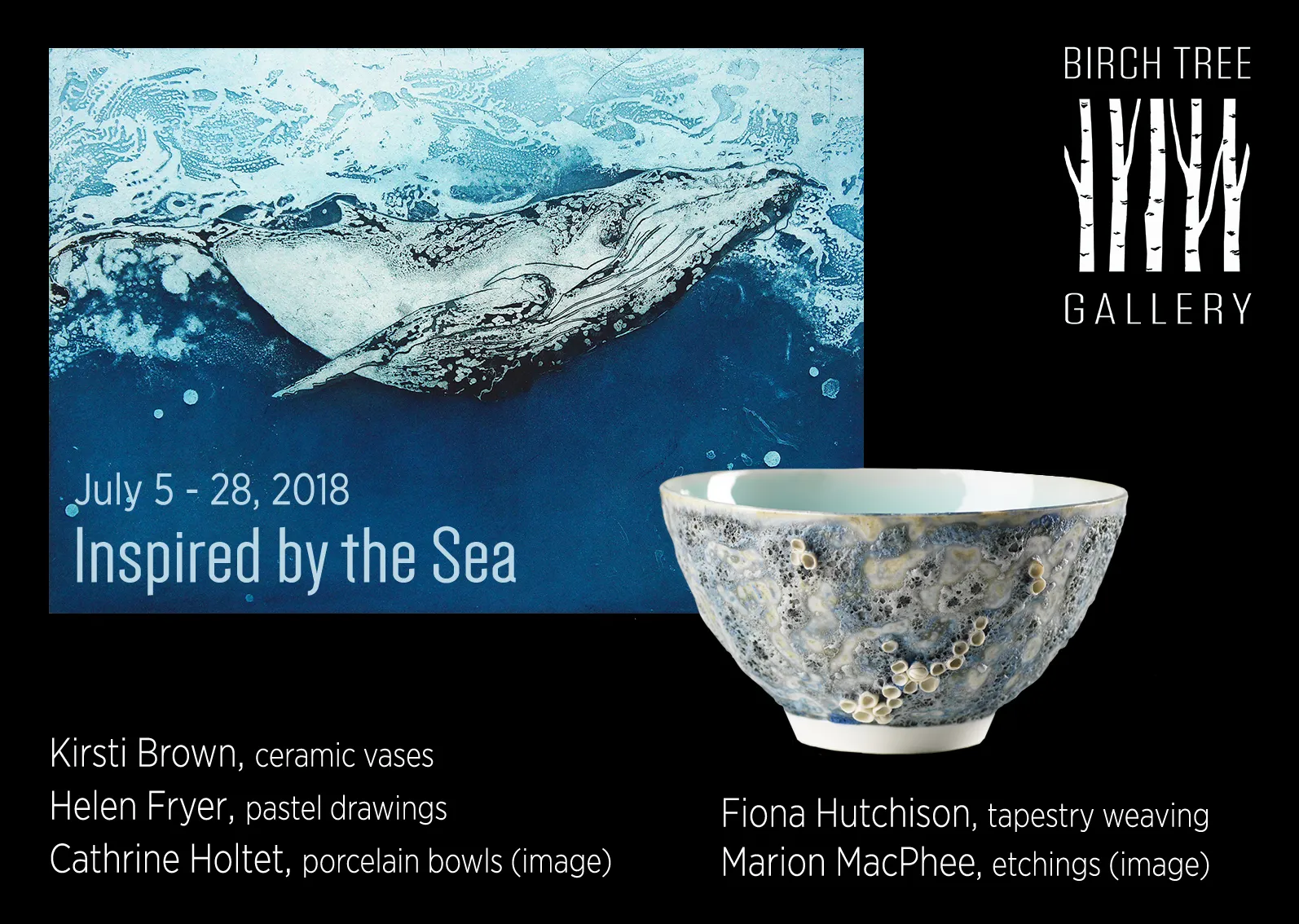 Website ad - Inspired by the Sea (5 artists)