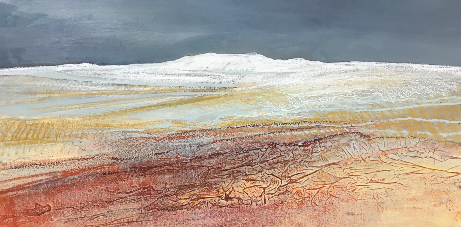 Glynnis Carter. Snow Fall 40x80cm