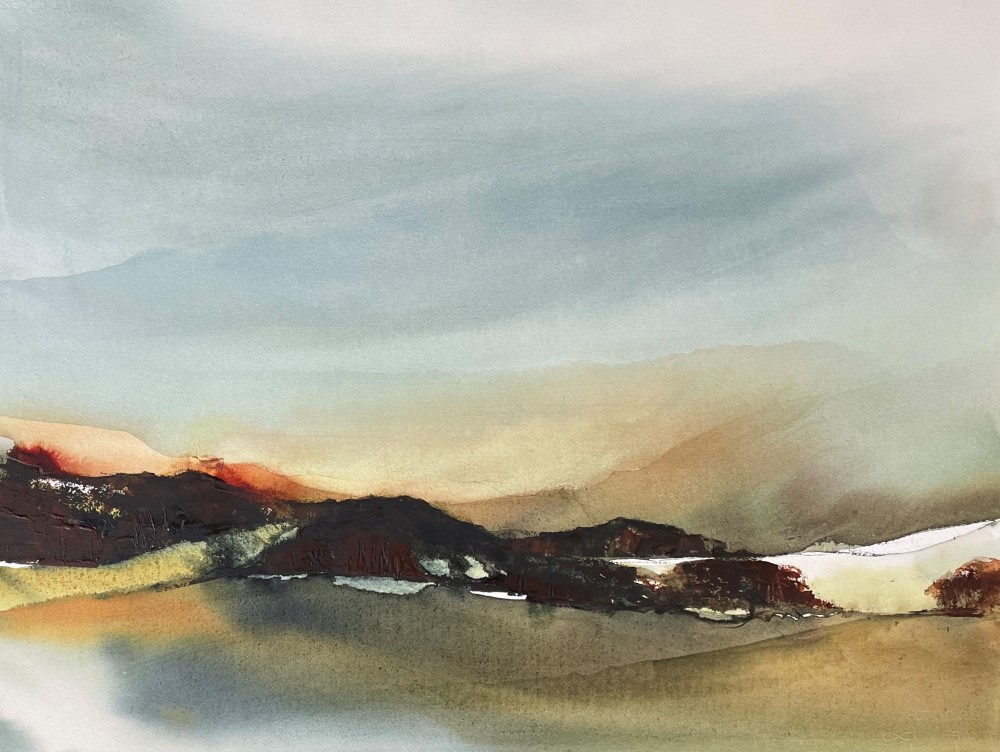 Stephen Redpath. After the thaw 56x76cm