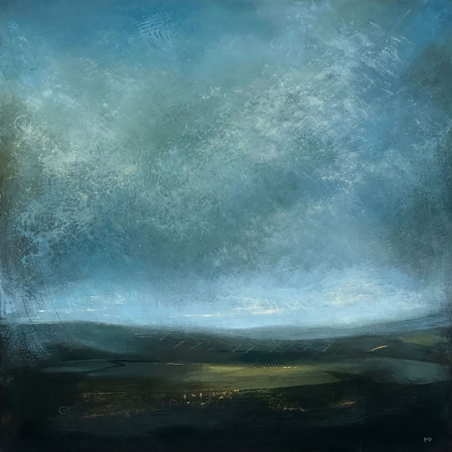 Alone-before-moors-50x50cm-DUNN-Paula