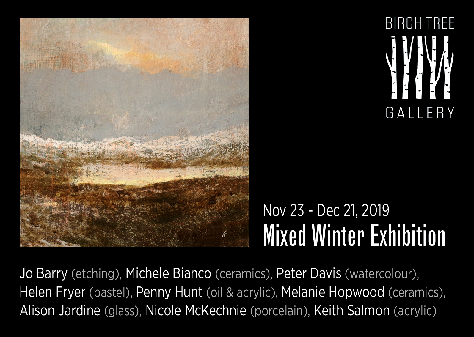 Birch Tree Gallery - ad Mixed Winter Exhibition
